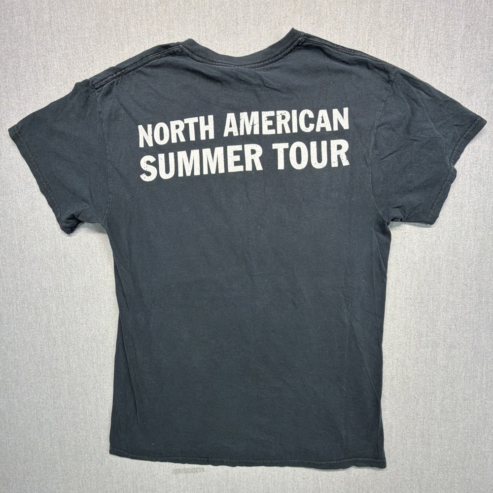 Vintage Slipknot Iowa Tour Band Shirt Goat Print Rare Mens Size Medium Y2K - Picture 3 of 5